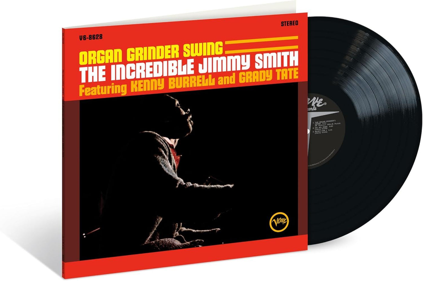 Jimmy Smith & Kenny Burrell & Grady Tate - Organ Grinder Swing (Acoustic Sounds) 180G Vinyl LP Reissue