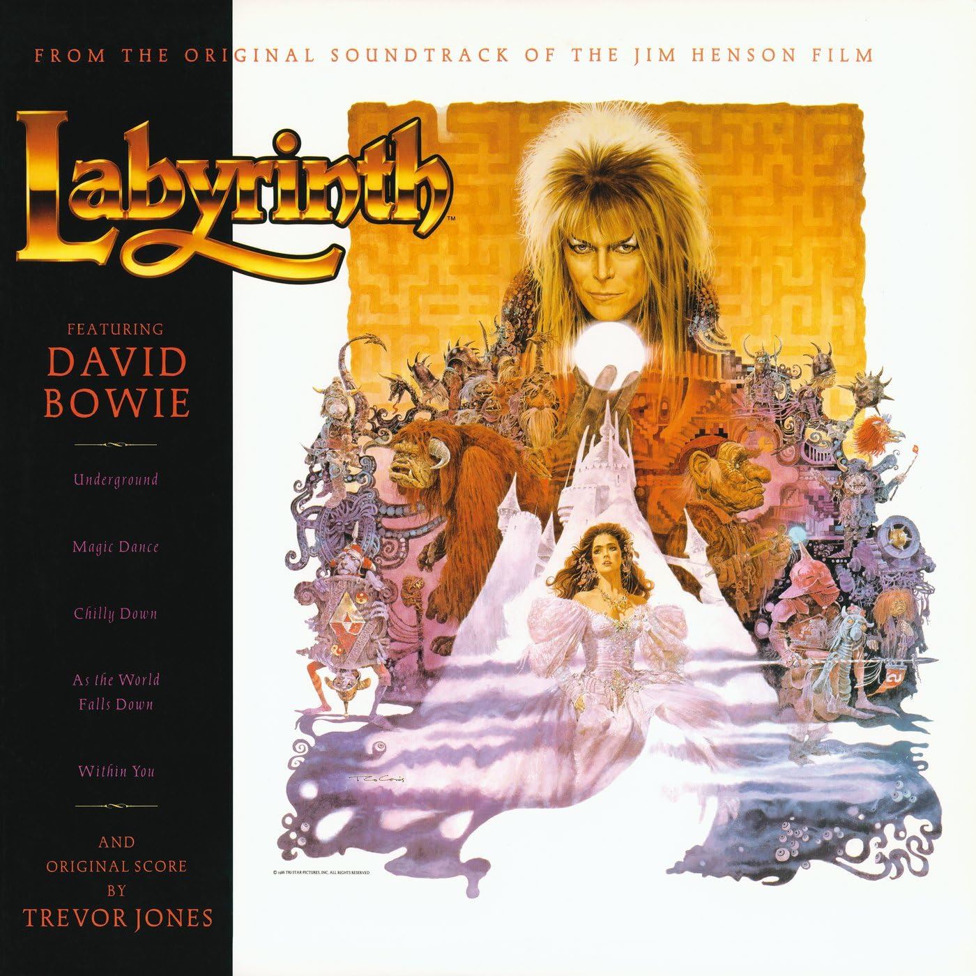 Labyrinth - David Bowie, Trevor Jones Vinyl LP Reissue