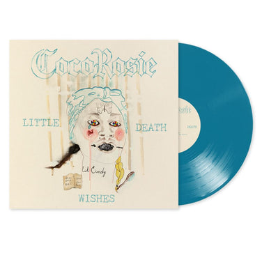 CocoRosie - Little Death Wishes Teardrop Aqua Vinyl LP