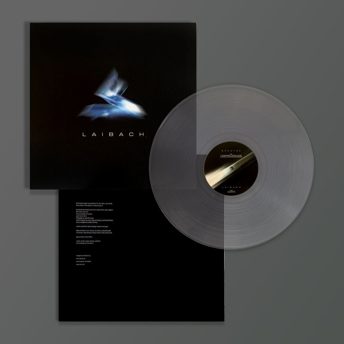Laibach - Spectre Clear Vinyl LP Reissue