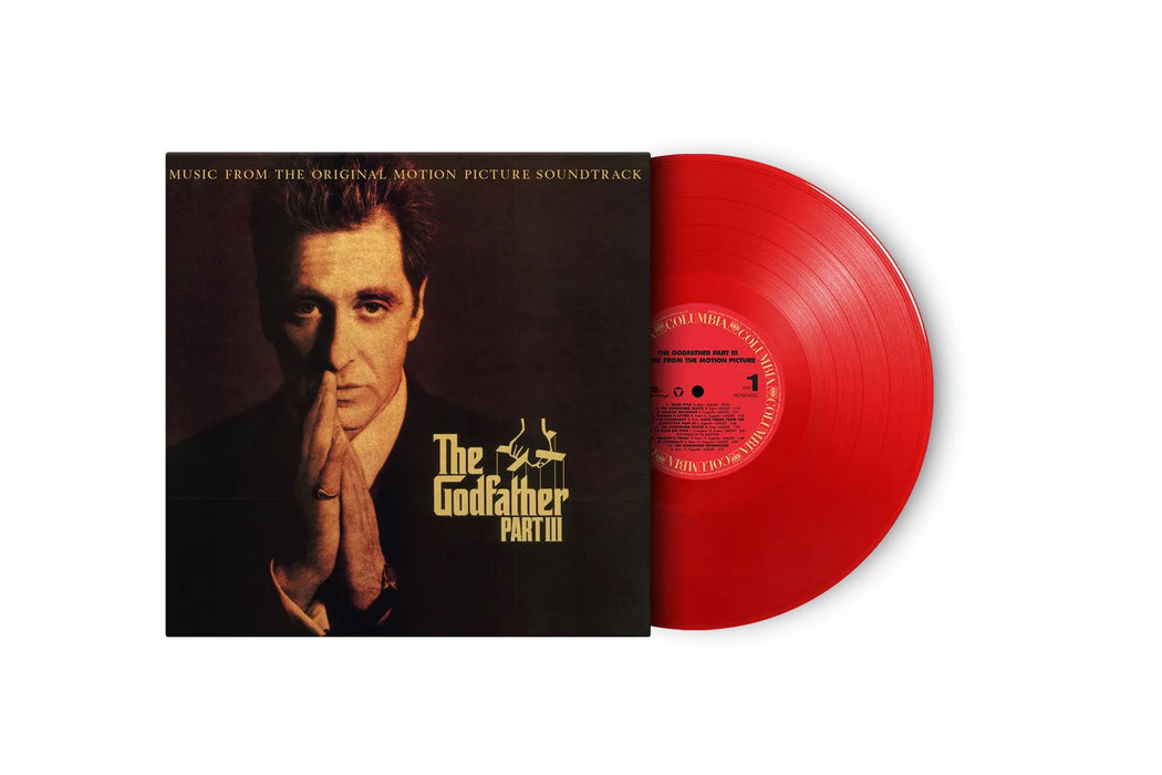 The Godfather Part III - Carmine Coppola & Nino Rota Limited Edition 180G Translucent Red Vinyl LP