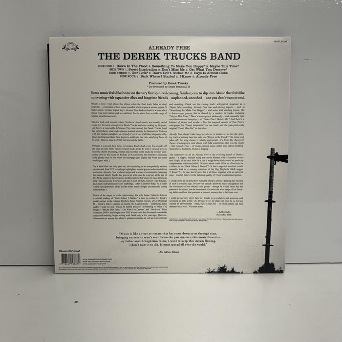 The Derek Trucks Band - Already Free 2x 180G Vinyl LP