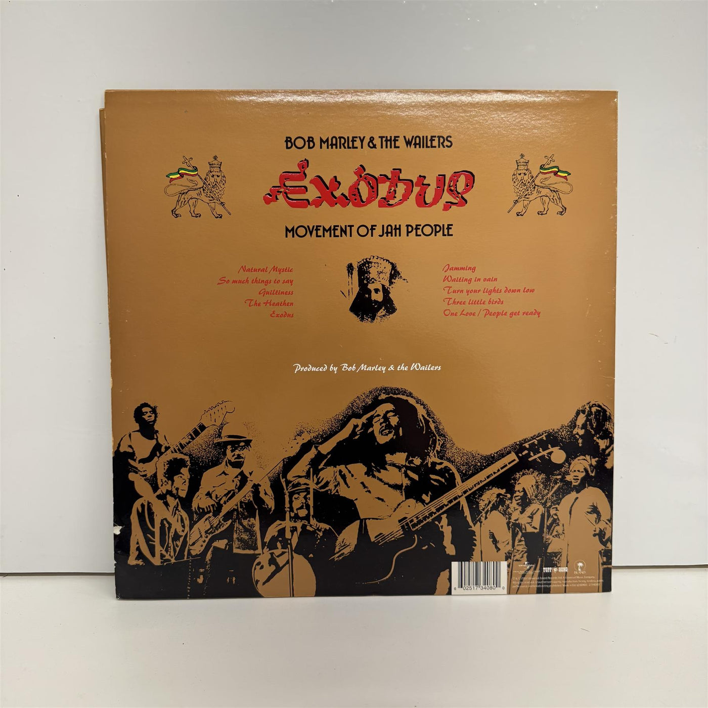 Bob Marley & The Wailers - Exodus Vinyl LP Reissue