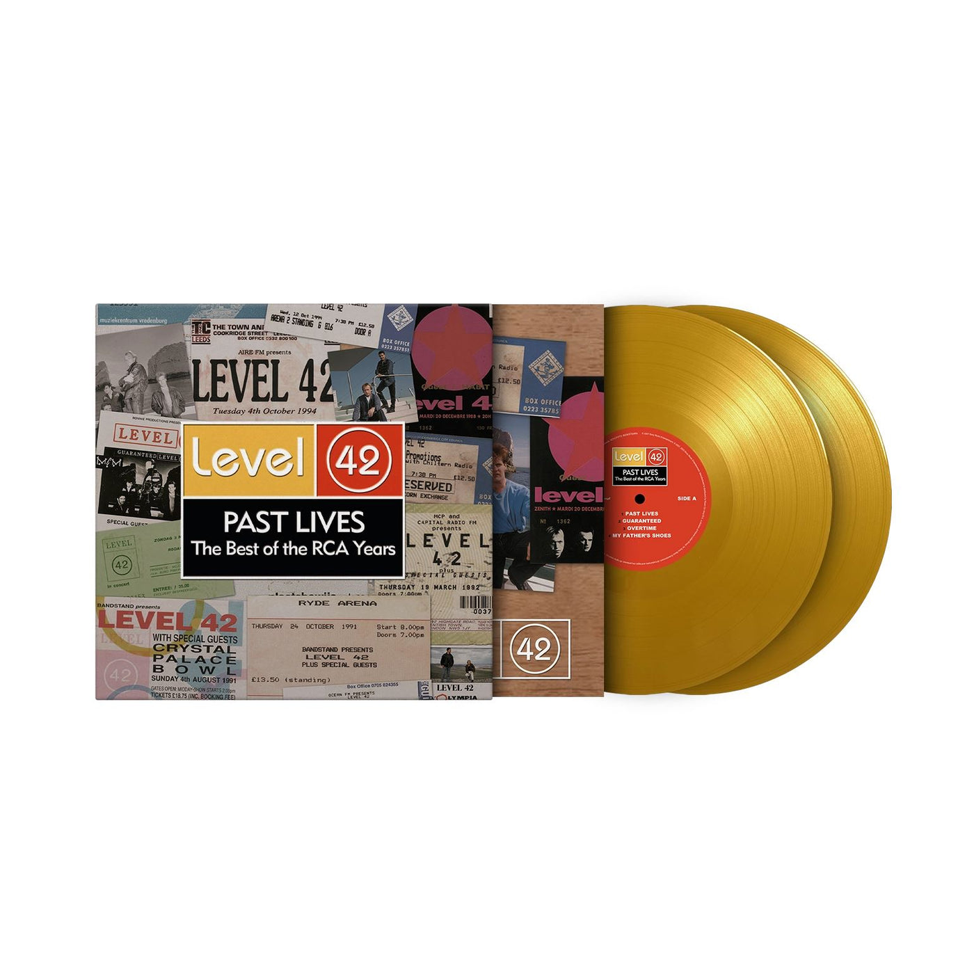 Level 42 - Past Lives - Best Of The RCA Years Limited Edition 2x 180G Yellow Vinyl LP Reissue