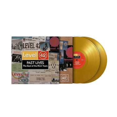 Level 42 - Past Lives - Best Of The RCA Years Limited Edition 2x 180G Yellow Vinyl LP Reissue