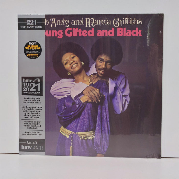 Bob & Marcia - Young Gifted And Black Limited Edition Red Vinyl LP Reissue