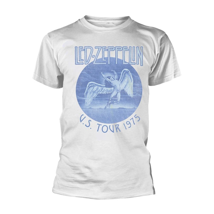 Led Zeppelin - Tour 75 Blue Wash T-Shirt