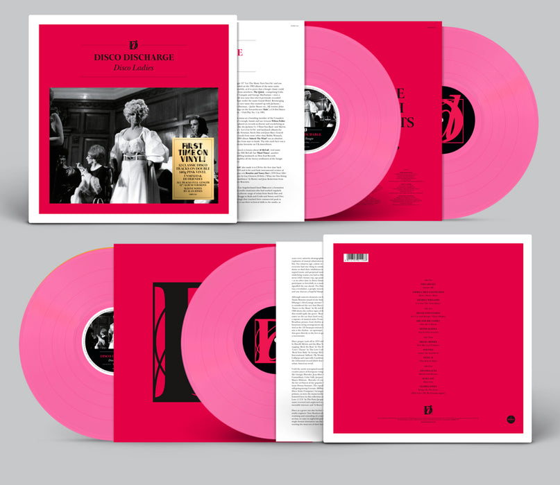 Disco Discharge: Disco Ladies - V/A 2x Pink Vinyl LP