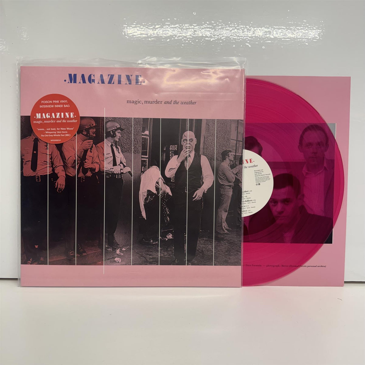 Magazine - Magic, Murder And The Weather Poison Pink Vinyl LP