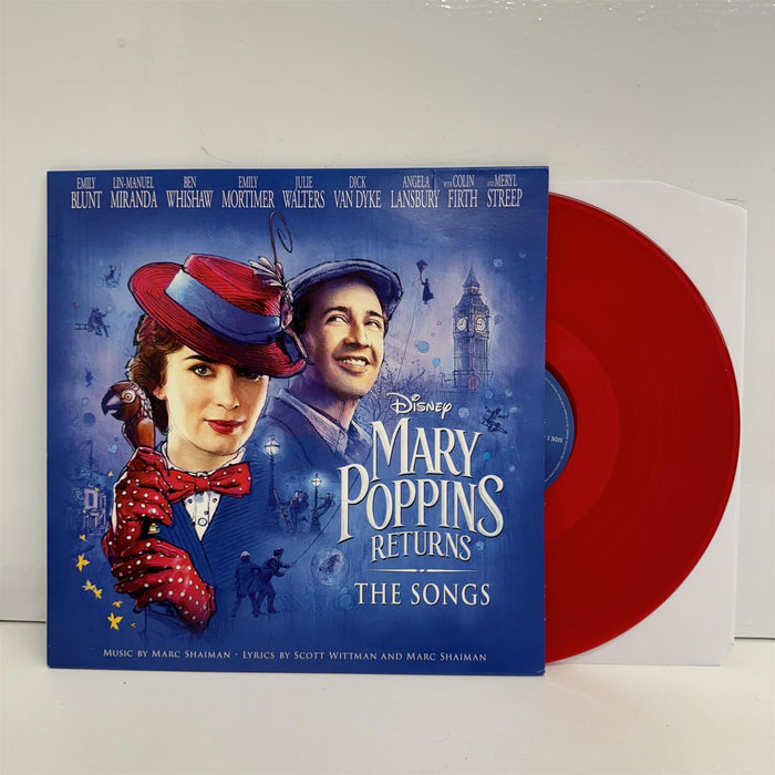 Mary Poppins Returns: The Songs - Marc Shaiman 180G Red Transparent Vinyl LP