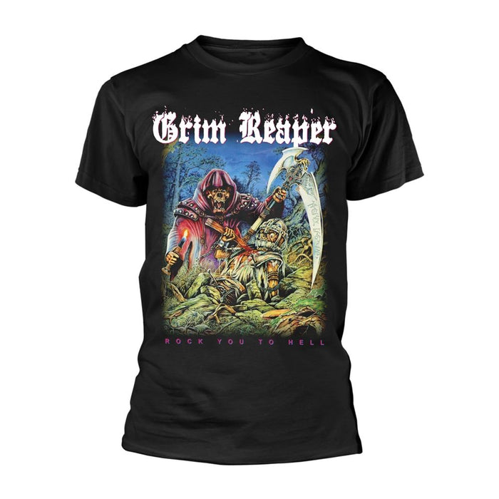 Grim Reaper - Rock You To Hell T-Shirt