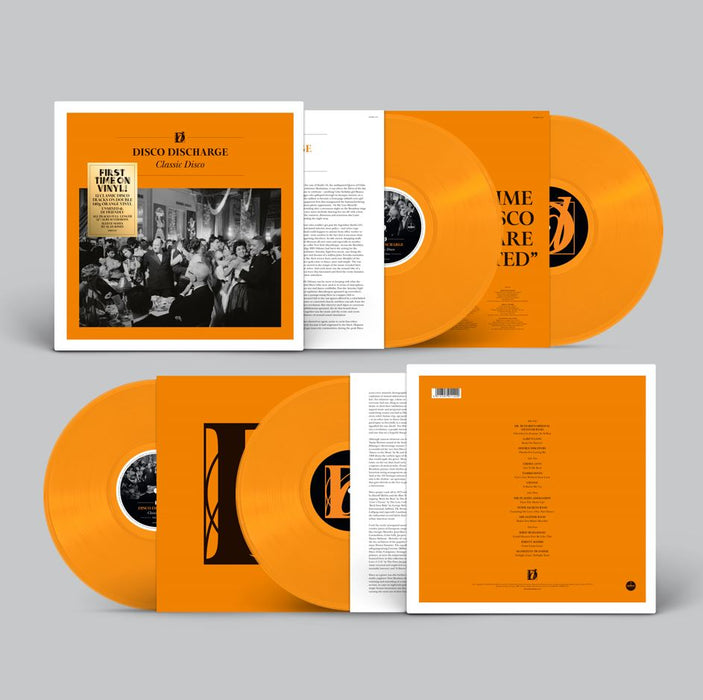 Disco Discharge: Classic Disco - V/A 2x Orange Vinyl LP