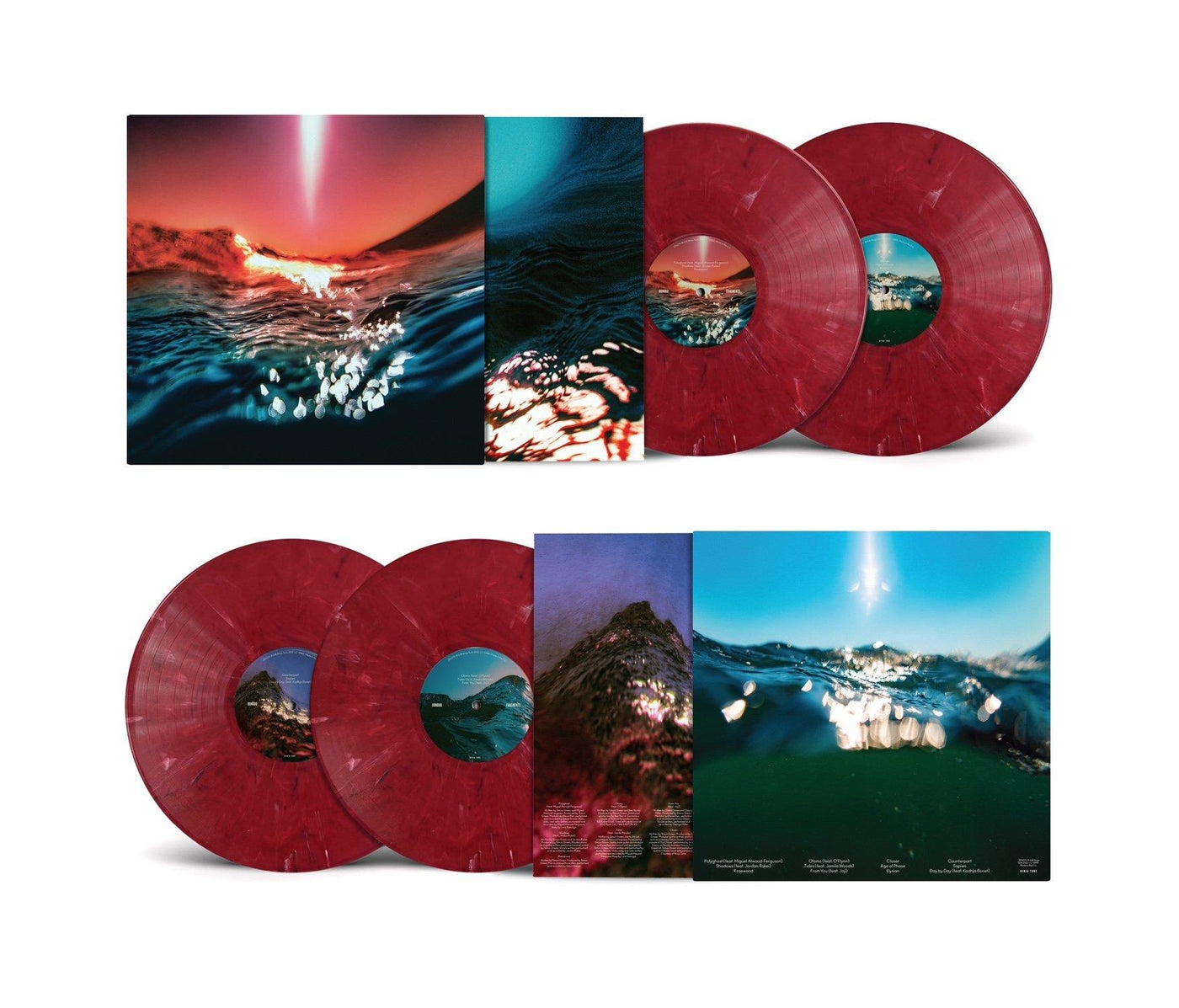 Bonobo - Fragments Limited Edition 2x Red Marbled Vinyl LP