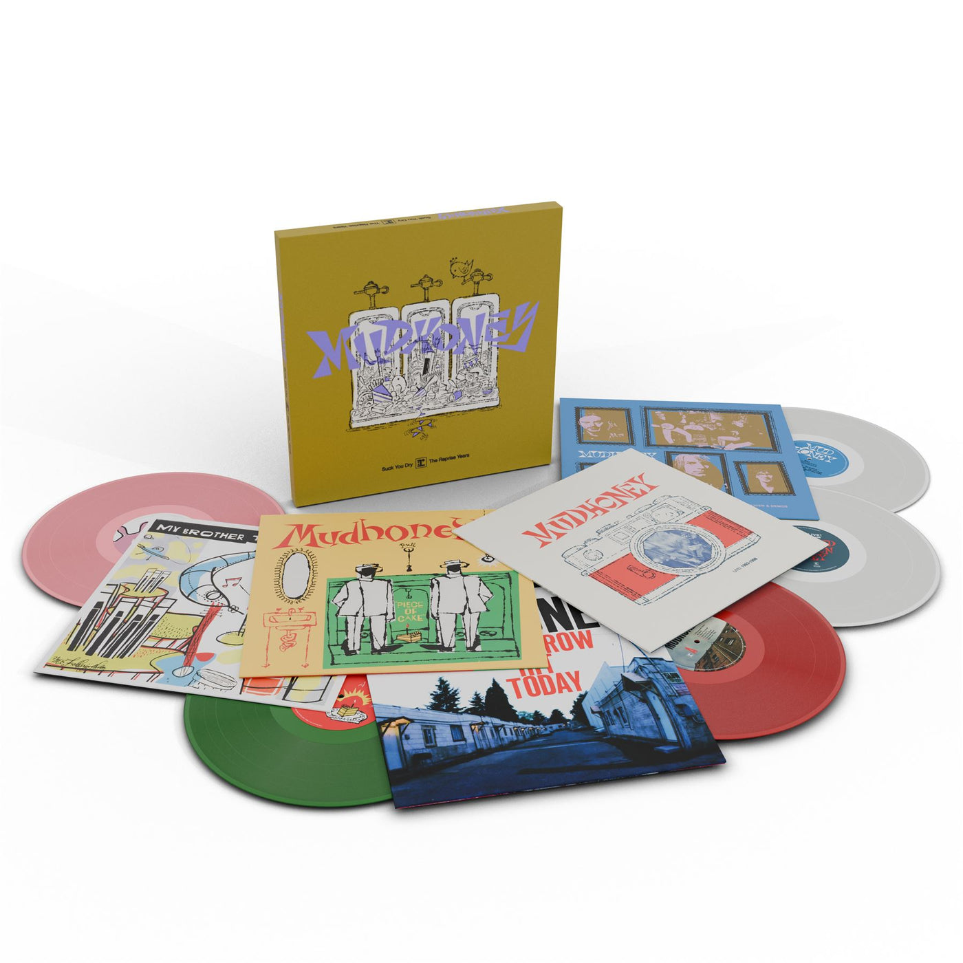 Mudhoney - Suck You Dry: The Reprise Years RSD 2024 5x Coloured Vinyl LP