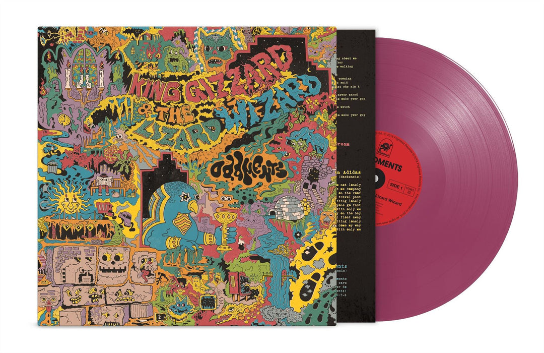 King Gizzard And The Lizard Wizard - Oddments Indies Exclusive Purple Vinyl LP Reissue