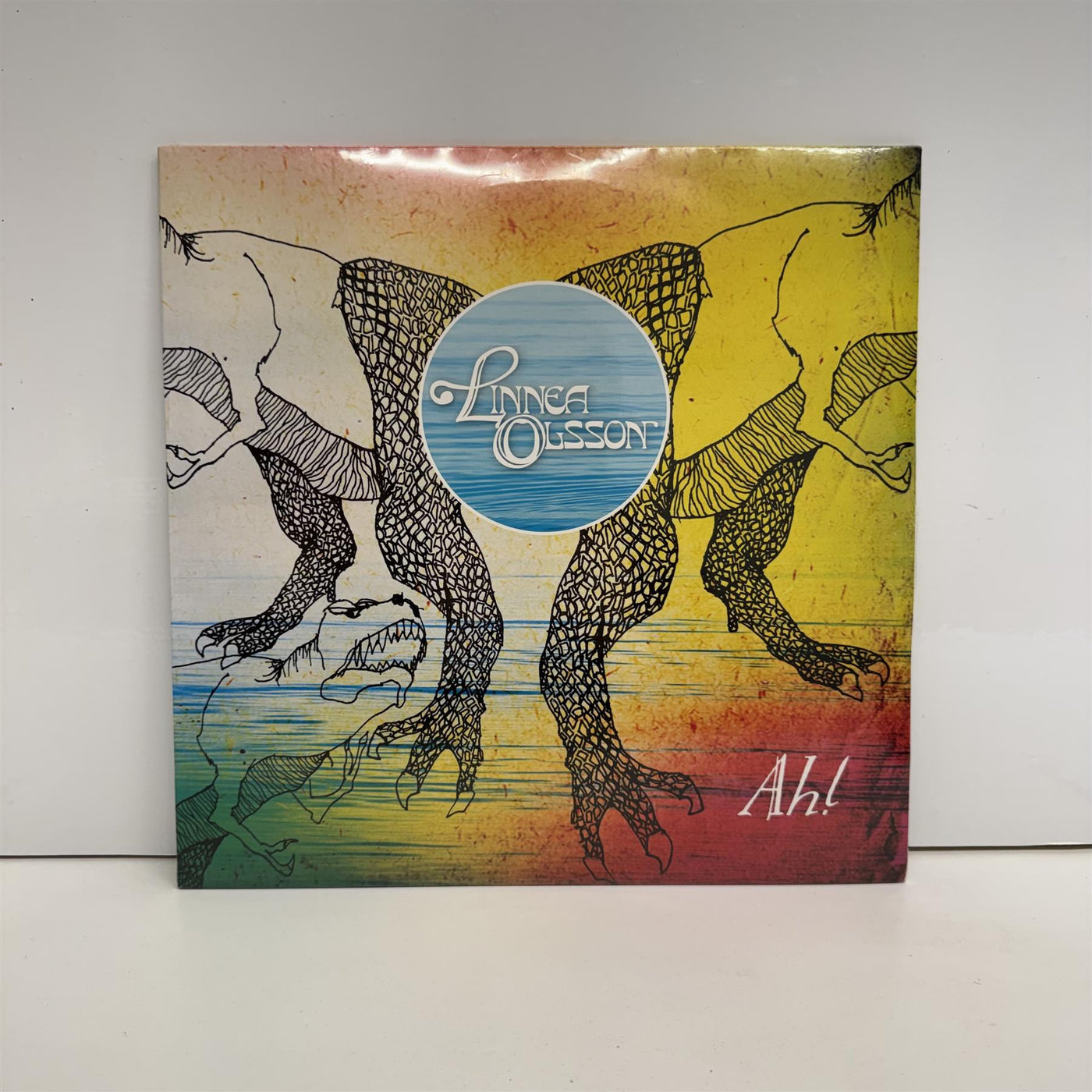 Linnea Olsson - Ah! Clear & Turquoise Vinyl LP