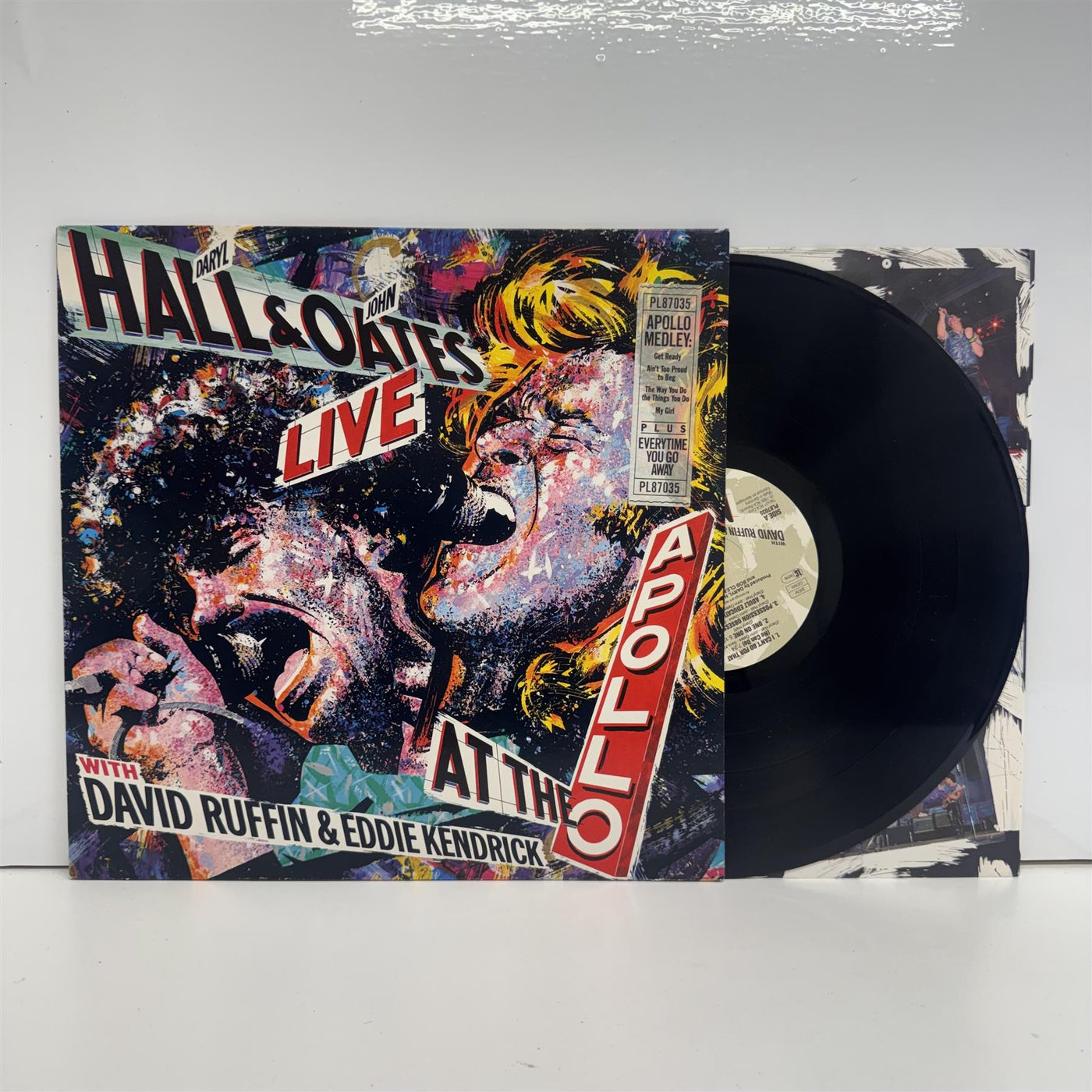 Daryl Hall & John Oates With David Ruffin & Eddie Kendrick - Live At The Apollo Vinyl LP