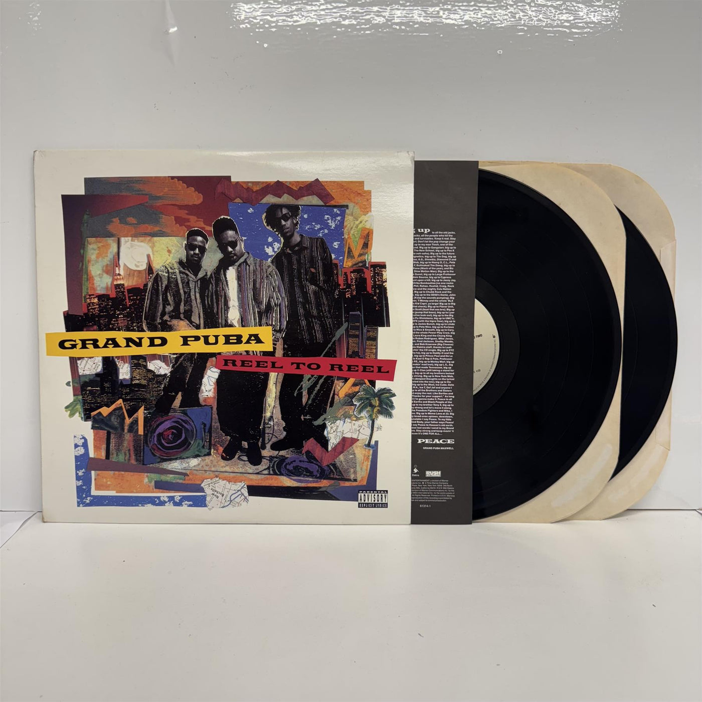 Grand Puba - Reel To Reel 2x Vinyl LP