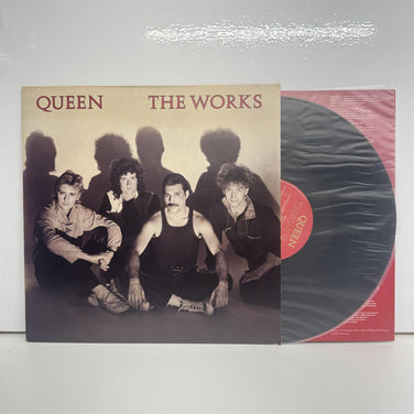 Queen - The Works First Press Vinyl LP with Foil Sleeve