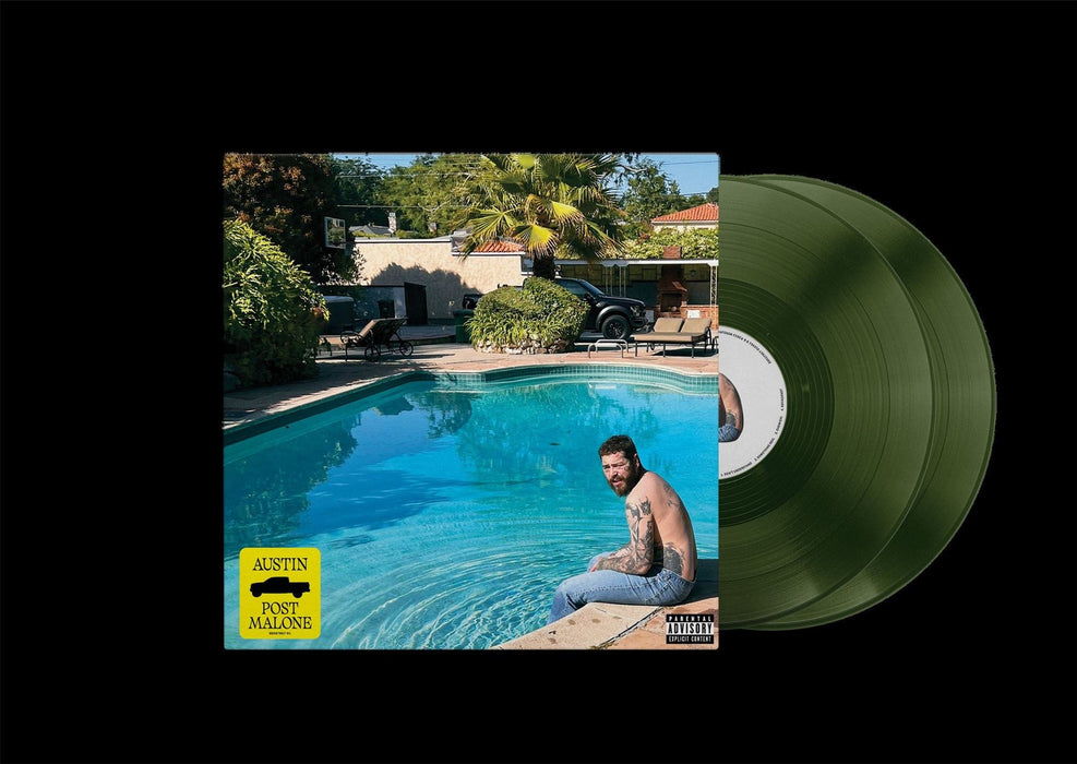 Post Malone - Austin 2x Forest Green Vinyl LP