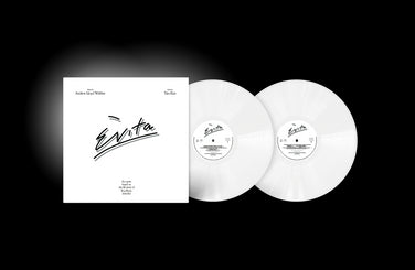 Evita - Andrew Lloyd Webber 2x White Vinyl LP Reissue