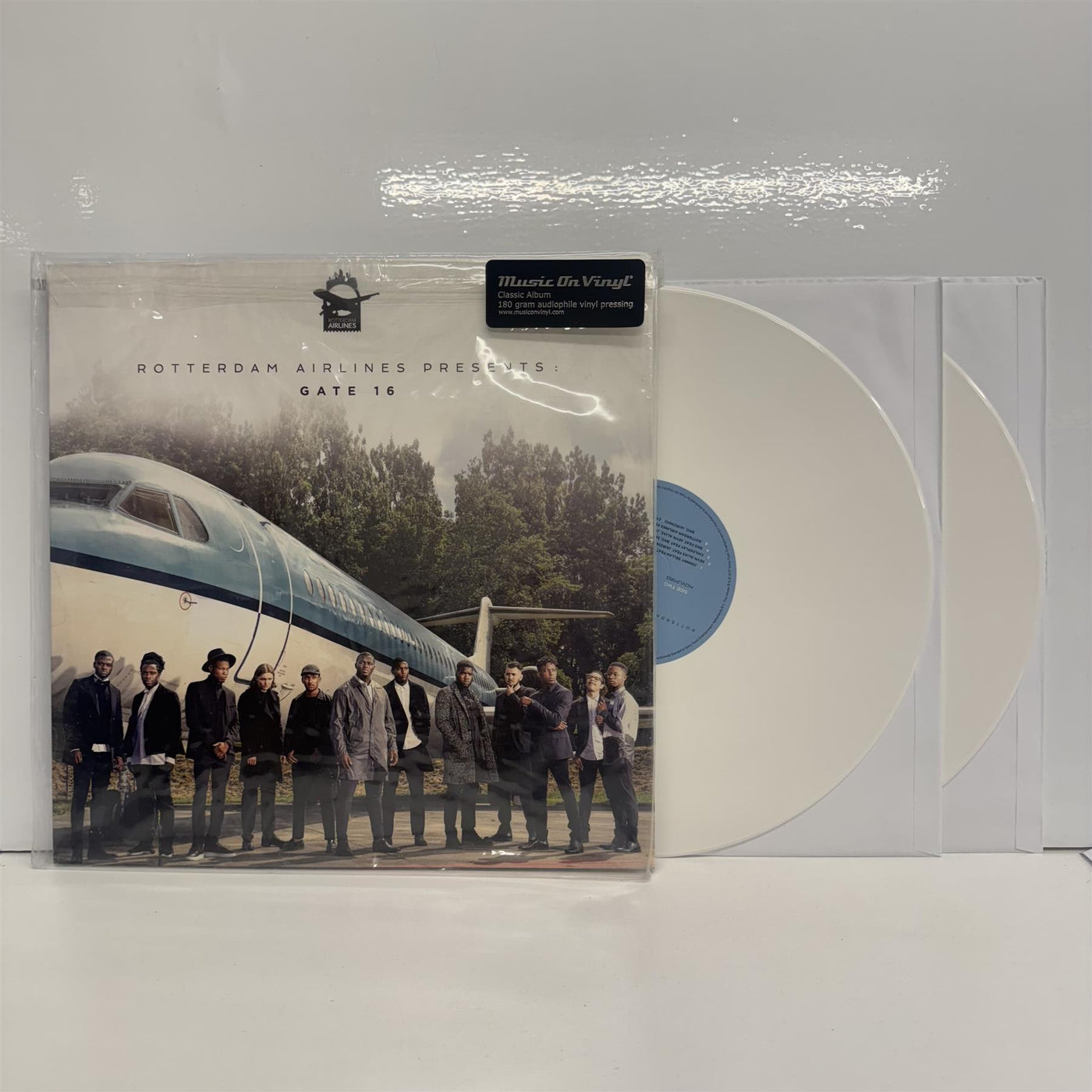 Rotterdam Airlines Presents: Gate 16 - V/A Limited Edition 2x White Vinyl LP