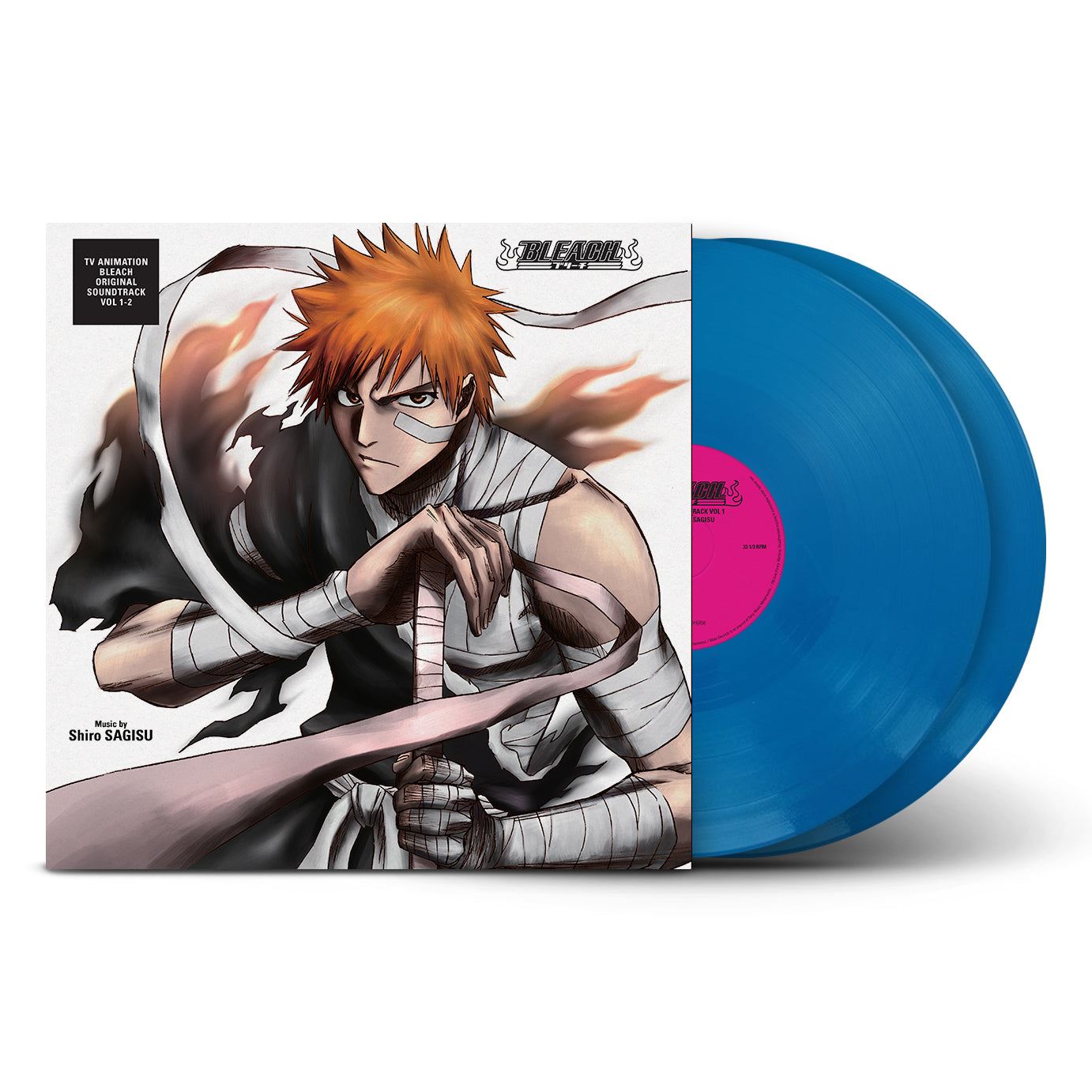 BLEACH (Original Soundtrack) - V/A 2x Blue Vinyl LP