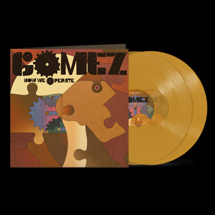 Gomez - How We Operate National Album Day 2x Translucent Amber Vinyl LP