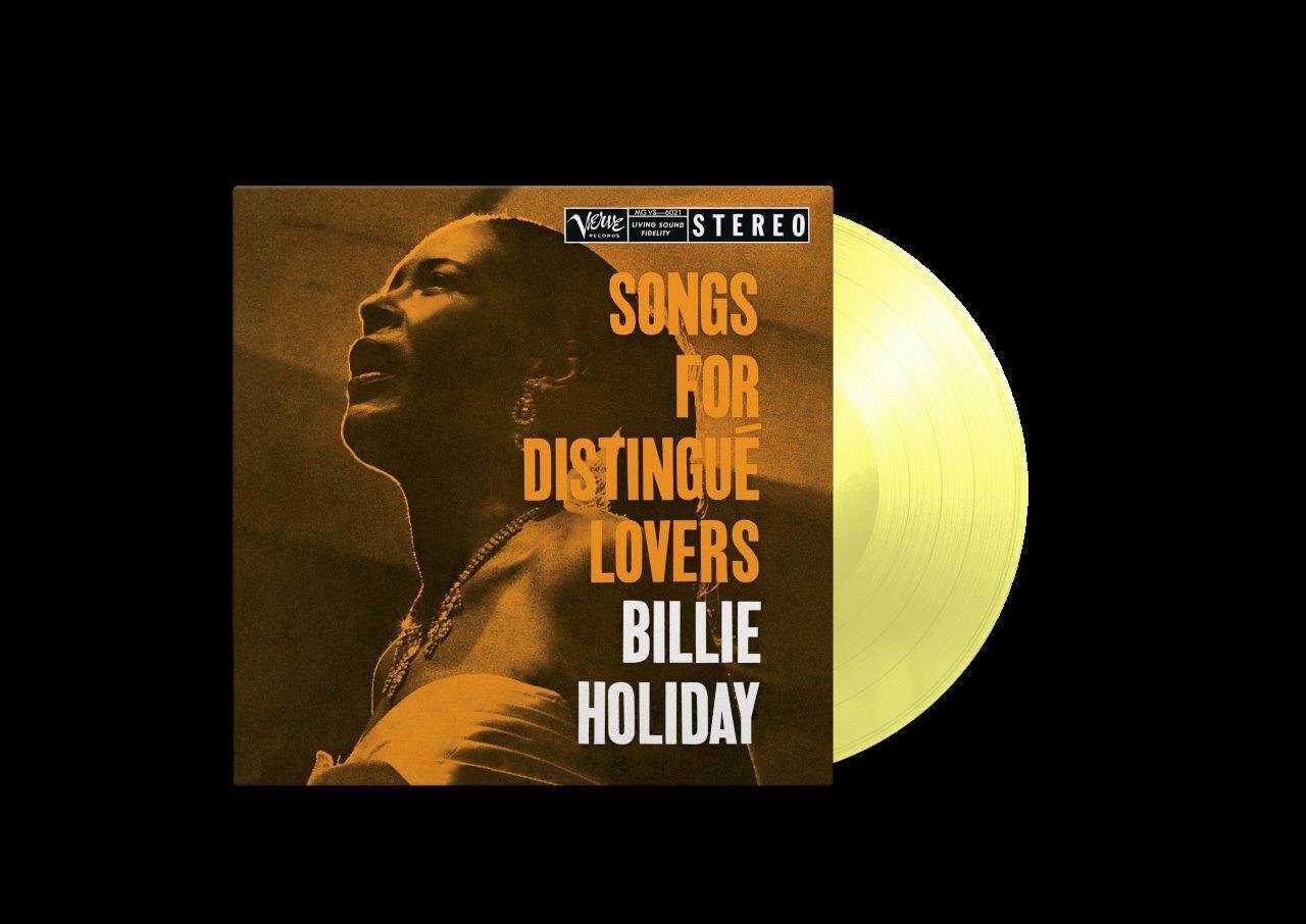 Billie Holiday - Songs For Distingué Lovers Indies Exclusive Yellow Vinyl LP Reissue