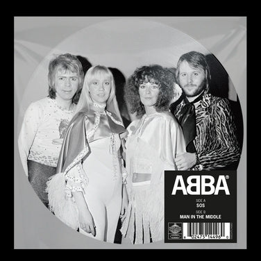 ABBA - SOS / Man In The Middle 7" Picture Disc Vinyl Single