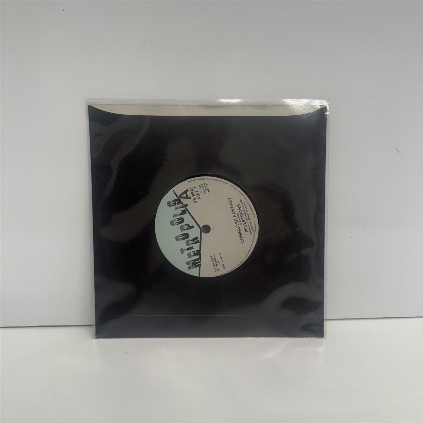 Pedestrians - Commuter Fantasy 7" Vinyl Single