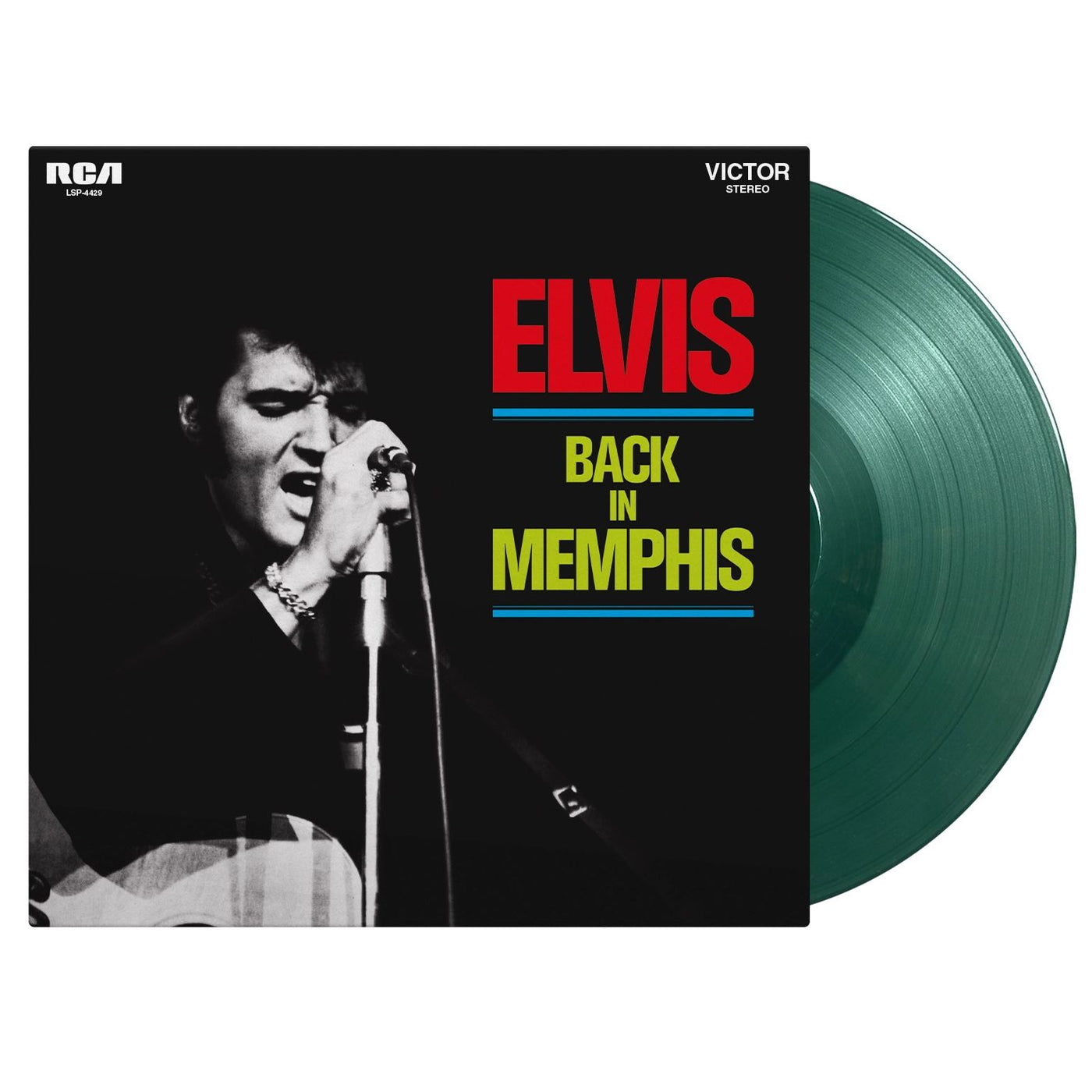 Elvis Presley - Elvis Back In Memphis Limited Edition 180G Green Vinyl LP Reissue