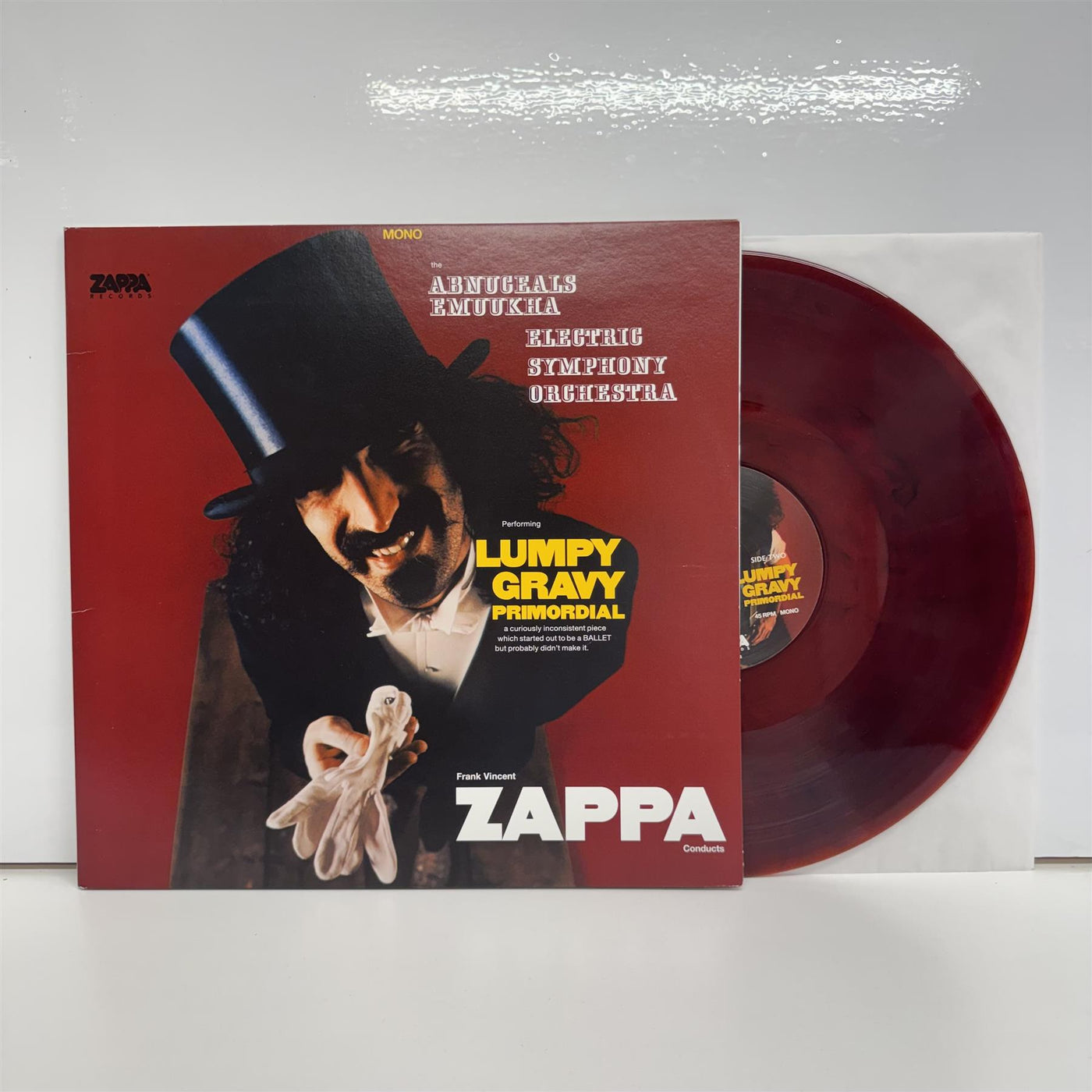 Frank Zappa - Lumpy Gravy Primordial Limited RSD Mono Burgundy Vinyl LP