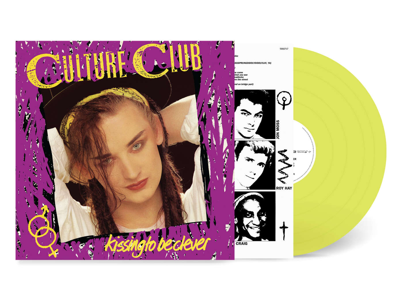 Culture Club - Kissing To Be Clever National Album Day Light Green Vinyl LP