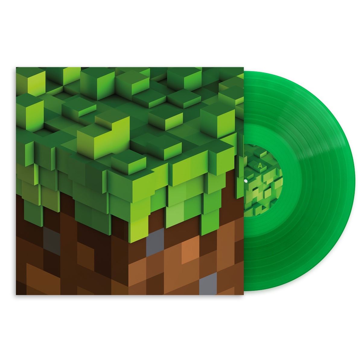 Minecraft Volume Alpha - C418 Green Vinyl LP Repress