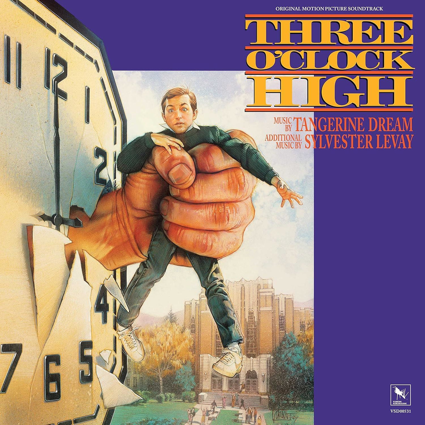 Three O'Clock High (Original Motion Picture Soundtrack) - Tangerine Dream Vinyl LP Reissue