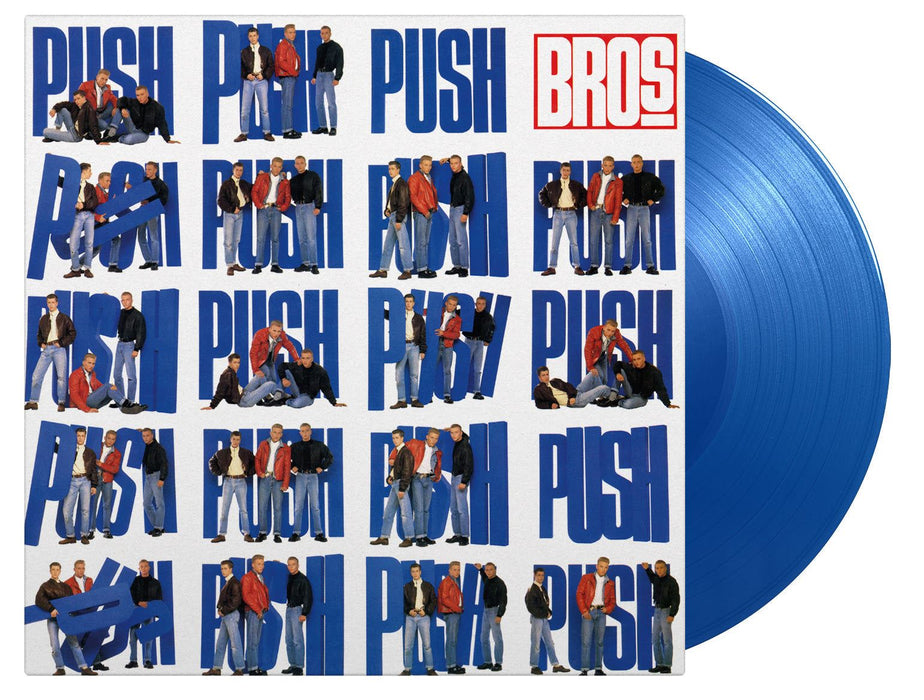 Bros - Push 35th Anniversary 180G Translucent Blue Vinyl LP Reissue