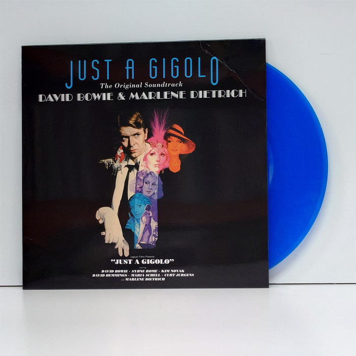 Just A Gigolo (The Original Soundtrack) - David Bowie & Marlene Dietrich Limited Edition 180G Transparent Blue Vinyl LP Reissue