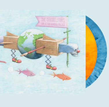 The Chameleons - Live at The Camden Palace Limited Edition Orange/Blue Splatter Vinyl LP + CD
