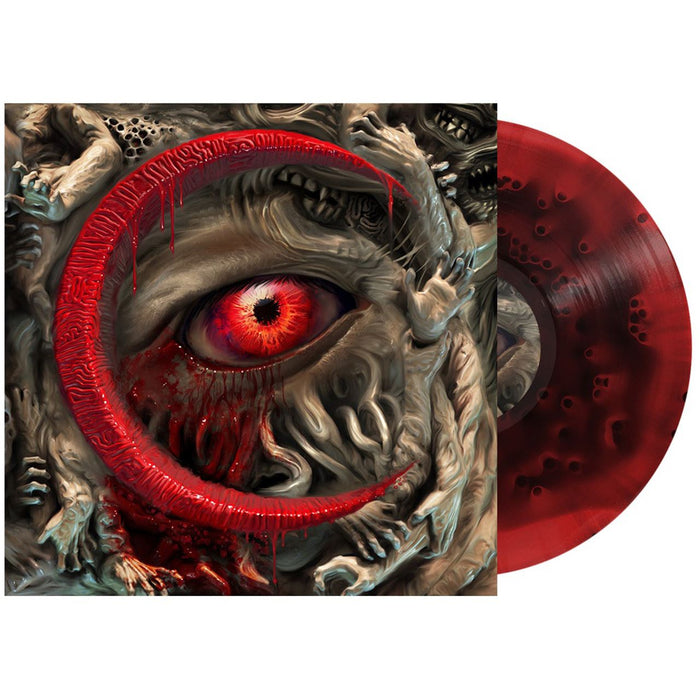 Oceano - Living Chaos Transparent Red & Black Ice Cloudy Vinyl LP