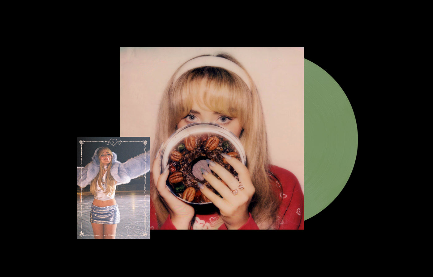 Sabrina Carpenter - Fruitcake Indies Exclusive Olive Green Vinyl LP + Postcard