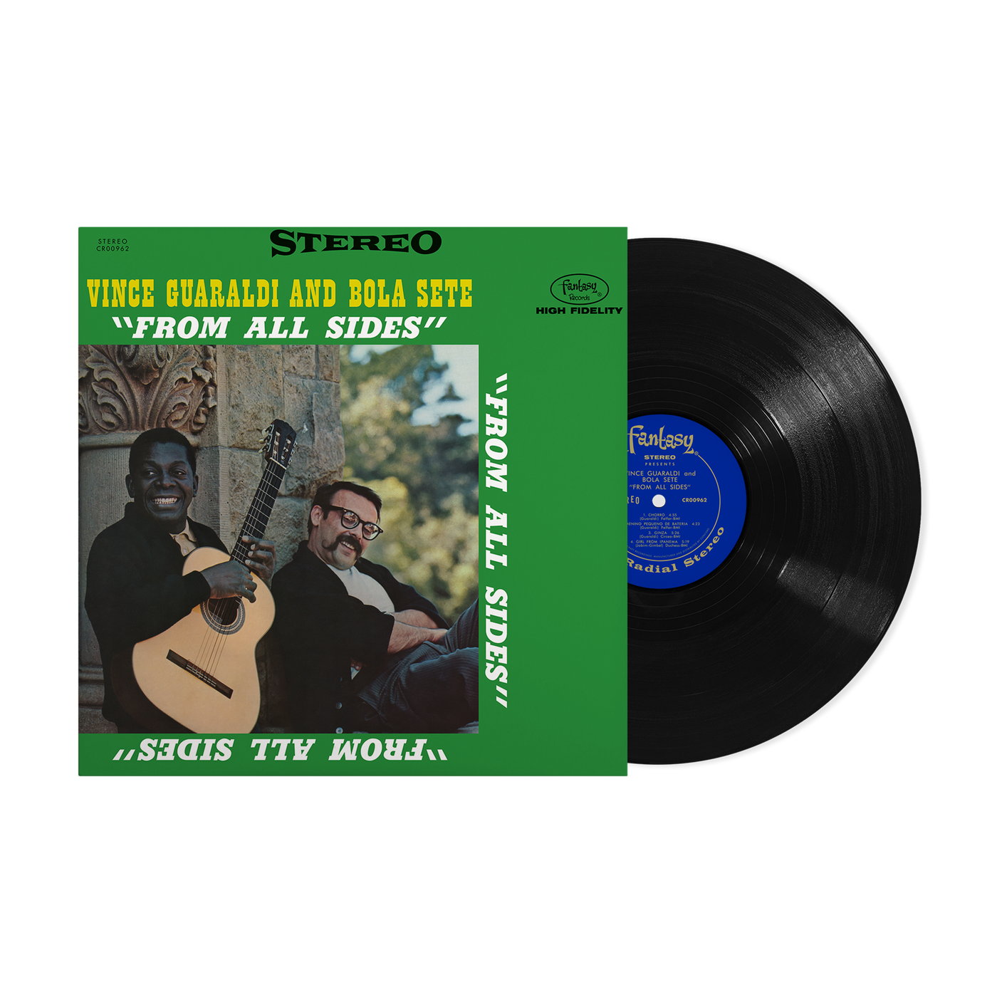 Vince Guaraldi & Bola Sete - From All Sides 180G Vinyl LP Reissue