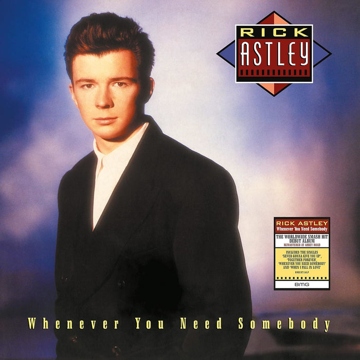 Rick Astley - Whenever You Need Somebody Vinyl LP Remastered