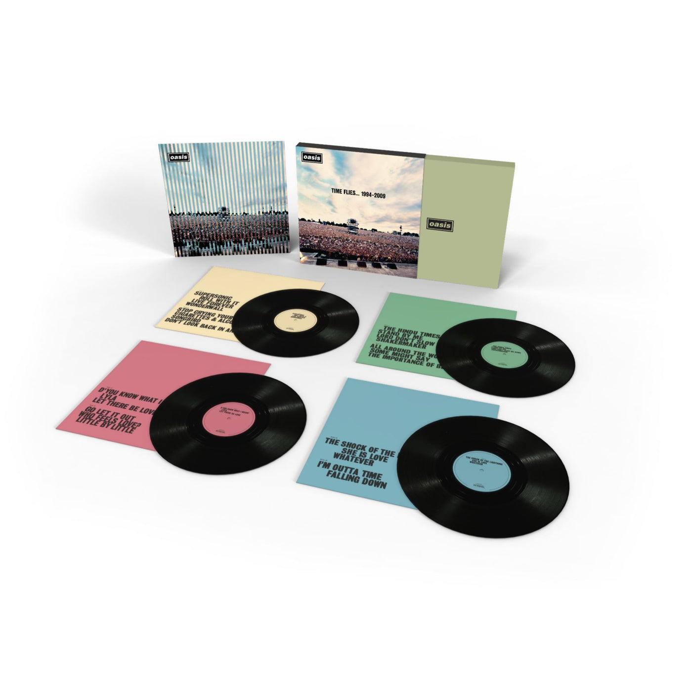 Oasis - Time Flies... (1994 - 2009) 4x Vinyl LP Boxset
