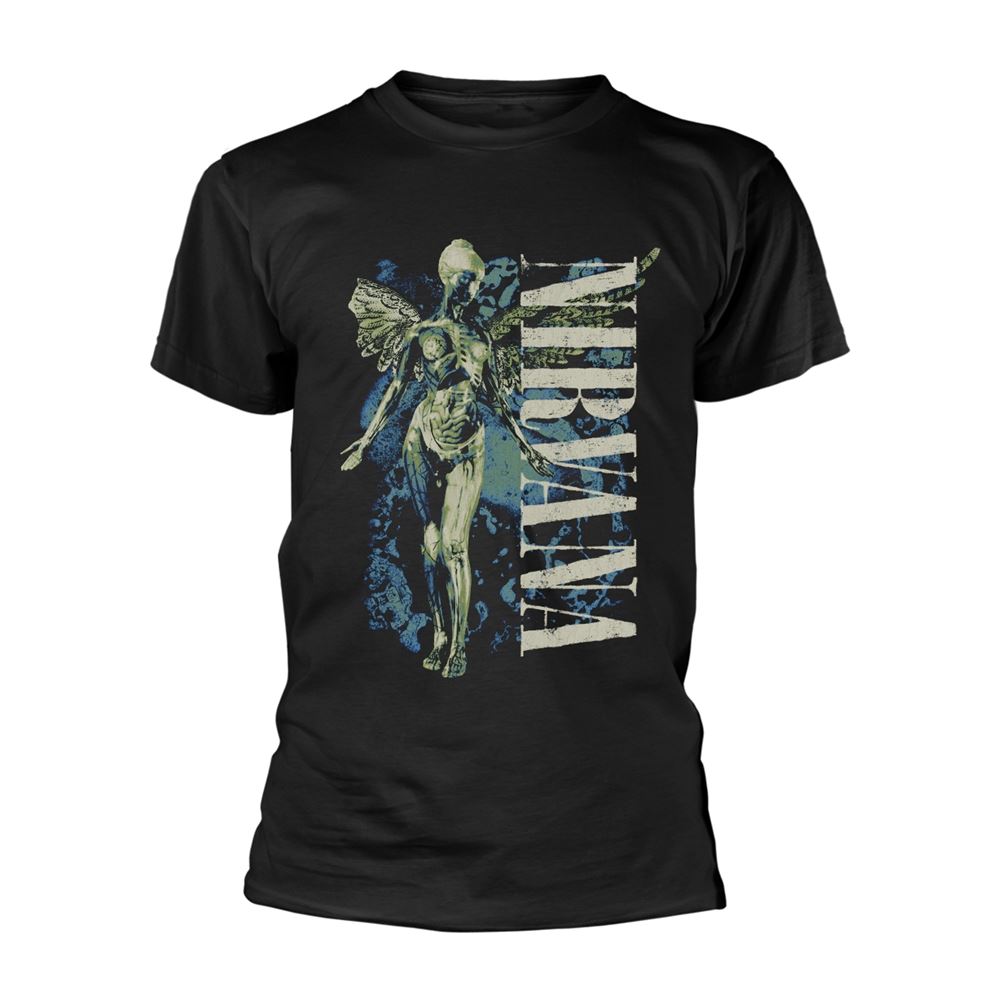 Nirvana - Vertical Logo T-Shirt