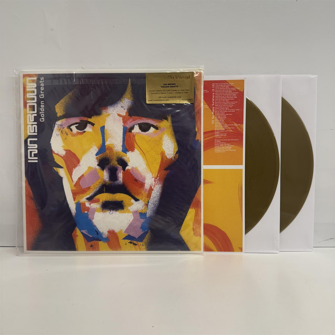 Ian Brown - Golden Greats Limited Edition 2x Gold Vinyl LP