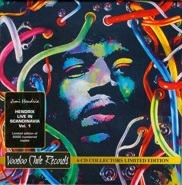 Jimi Hendrix - Hendrix Live In Scandinavia Vol. 1 Limited Edition Numbered 6CD Set