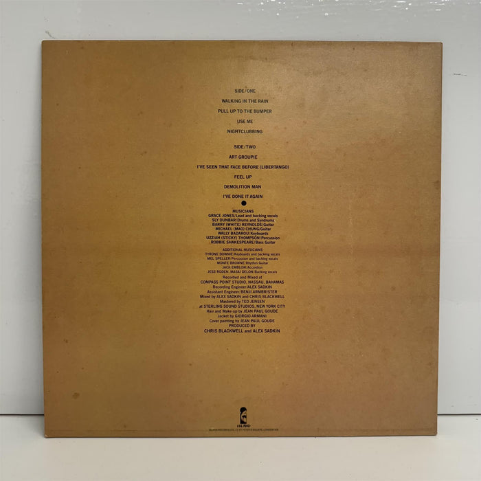 Grace Jones - Nightclubbing Vinyl LP
