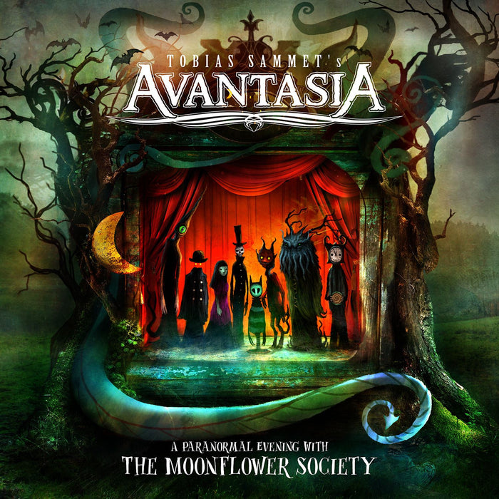 Tobias Sammet's Avantasia - A Paranormal Evening With The Moonflower Society Limited Edition 2x Red & Graphite Splatter Vinyl LP
