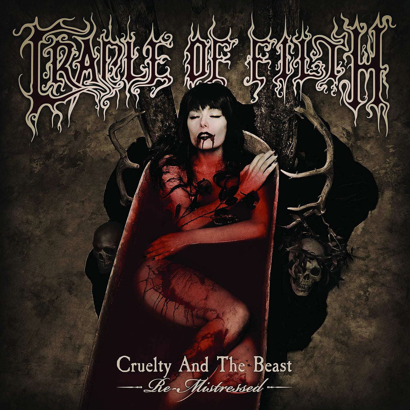 Cradle Of Filth - Cruelty And The Beast (Re-Mistressed) 2x Red Vinyl LP Reissue